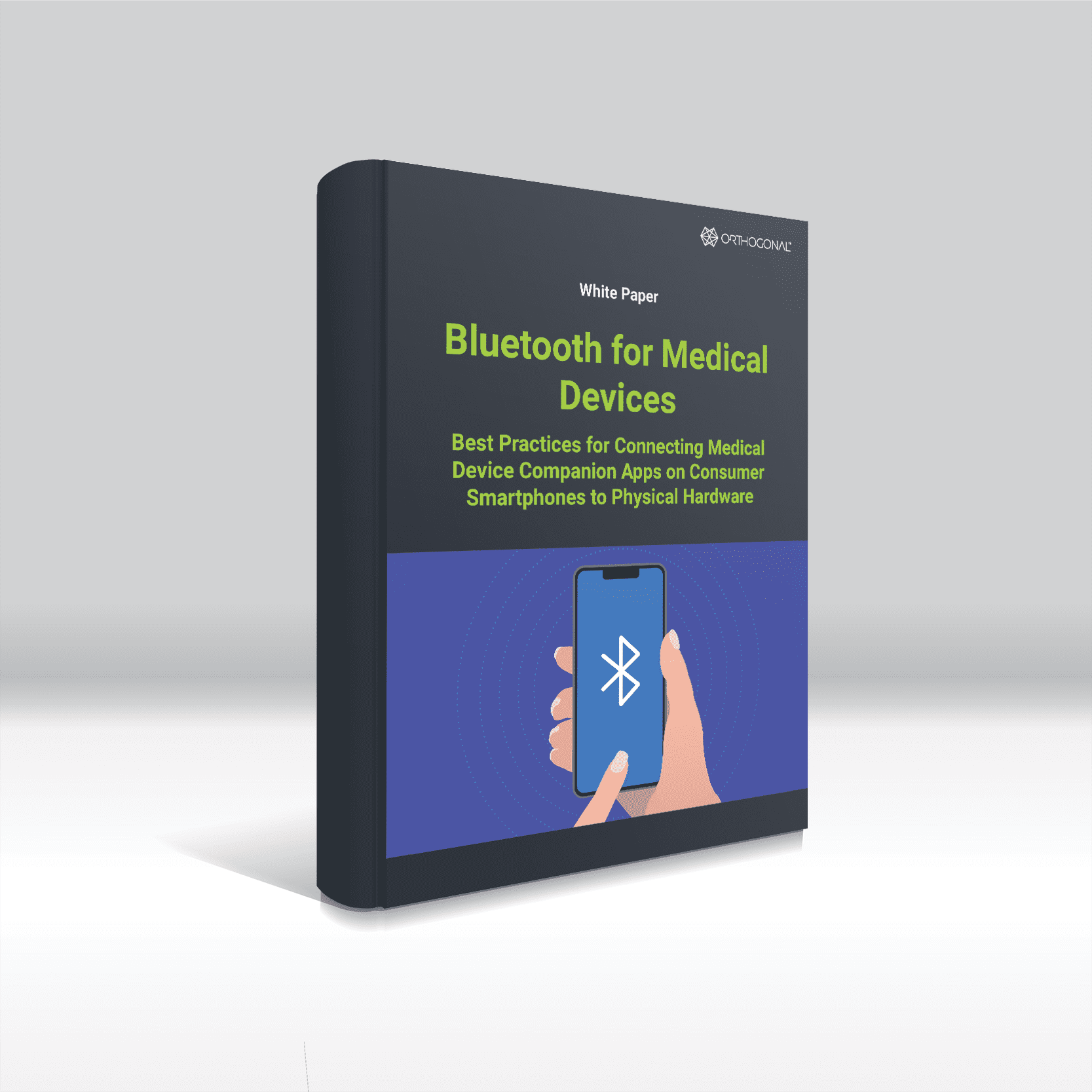 Bluetooth for medical devices white paper ebook mockup