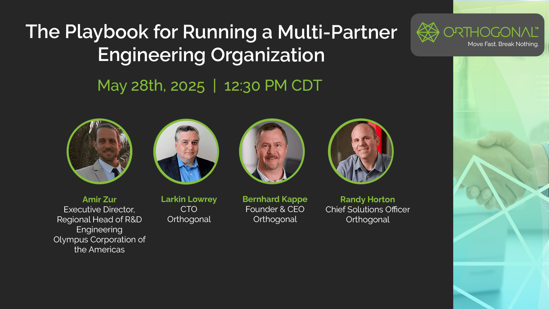 May 2025 Webinar Banner Post