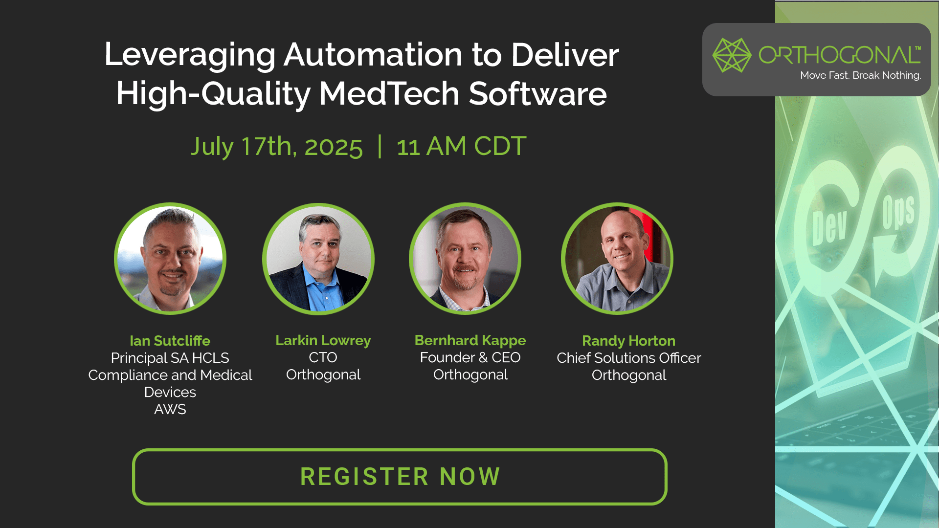 July 2025 Webinar Banner