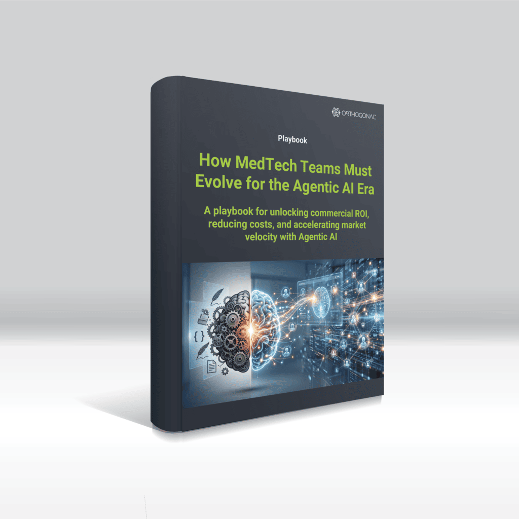 Playbook How MedTech Teams Must Evolve for the Agentic AI era 3D Cover